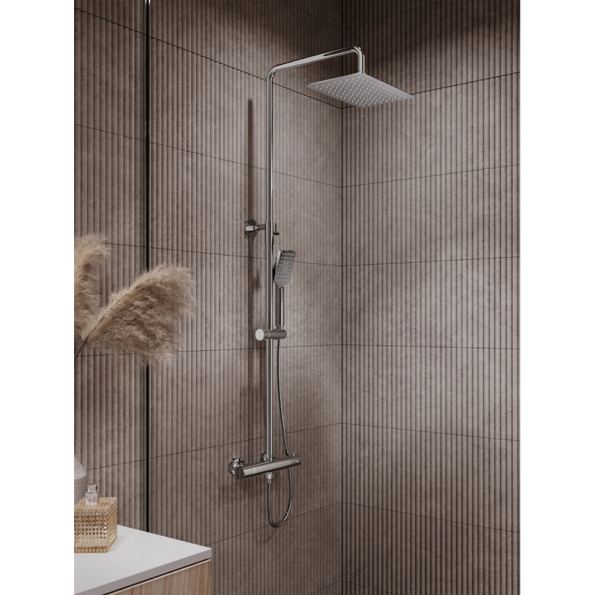 Novaservis - Sprchová sada s termostatickou baterií METALIA ECO lesklý chrom