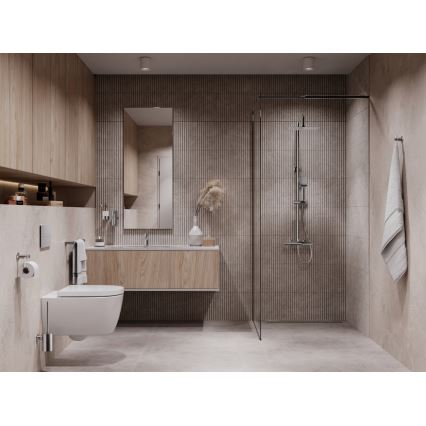 Novaservis - Sprchová sada s termostatickou baterií METALIA ECO lesklý chrom