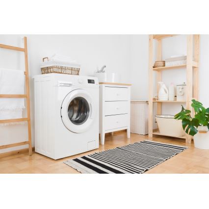 Oboustranný koberec KILIM GOLD 80x150 cm černá/bílá