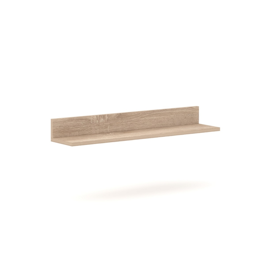 Obývací stěna BRICK 204x150x36 cm dub sonoma/bílá