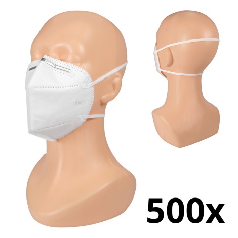 Ochranná maska třídy KN95 (FFP2) 500ks - COMFORT