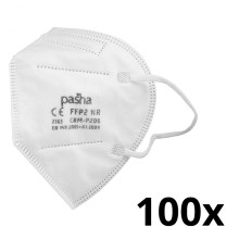 Ochranná pomůcka - respirátor FFP2 NR CE 2163 100ks