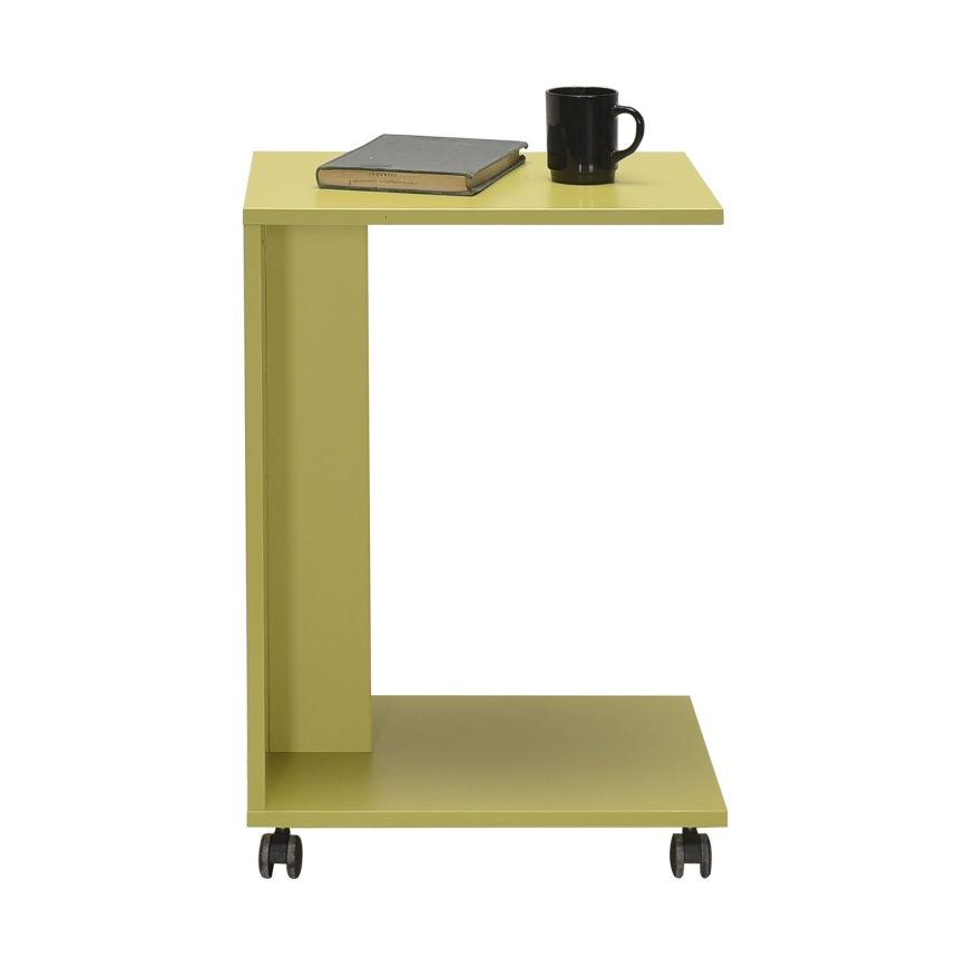 Odkládací stolek 45x35 cm zelená