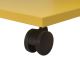 Odkládací stolek 65x35 cm žlutá