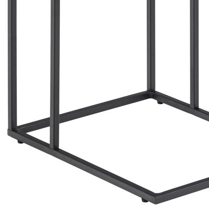 Odkládací stolek ALMA 43x35 cm antracit