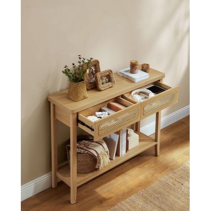 Odkládací stolek FALKO 100x30 cm hnědá