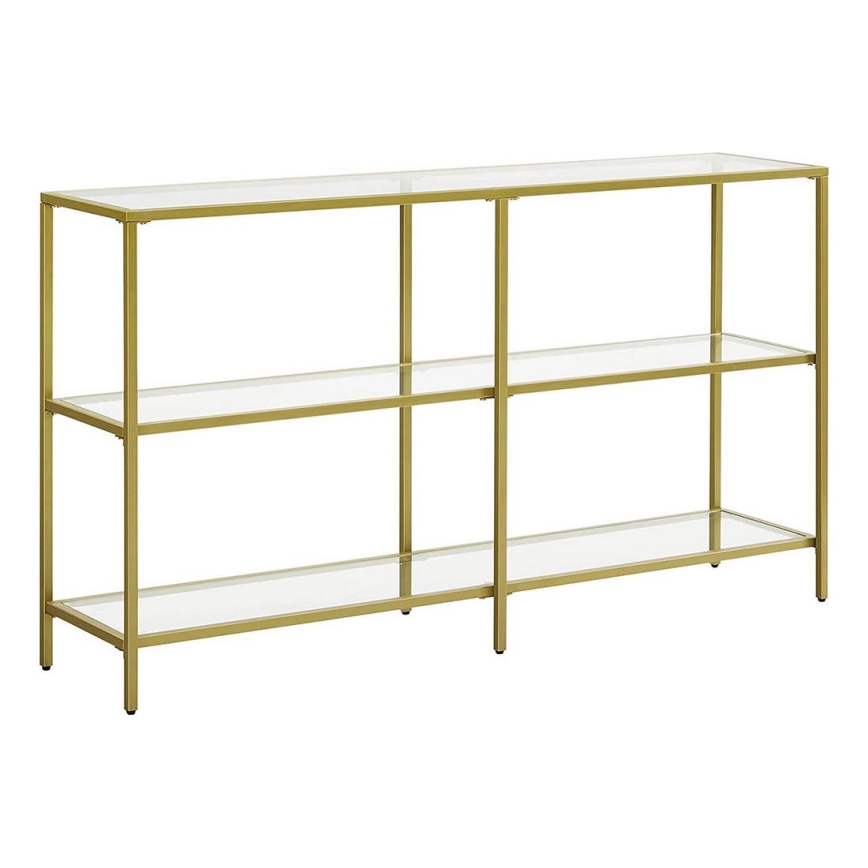 Odkládací stolek LUVOR zlatá