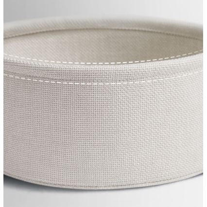 Odkládací stolek NOIRA 45 cm šedá/bílá