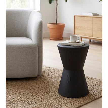 Odkládací stolek PETIT pr. 29 cm černá