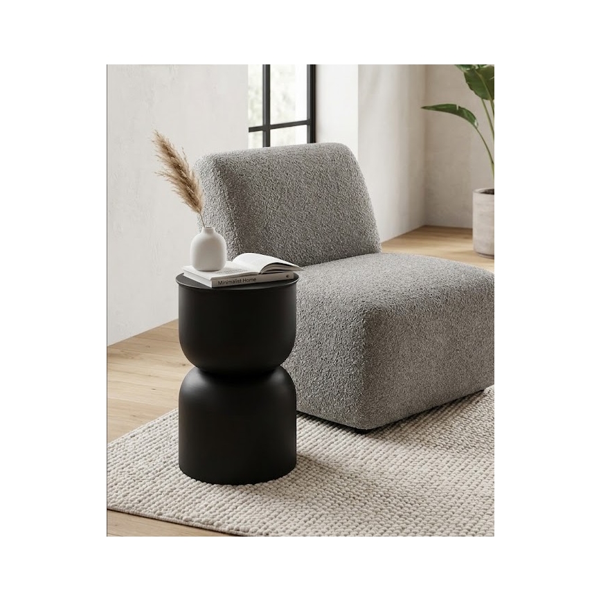 Odkládací stolek PETIT pr. 31 cm černá