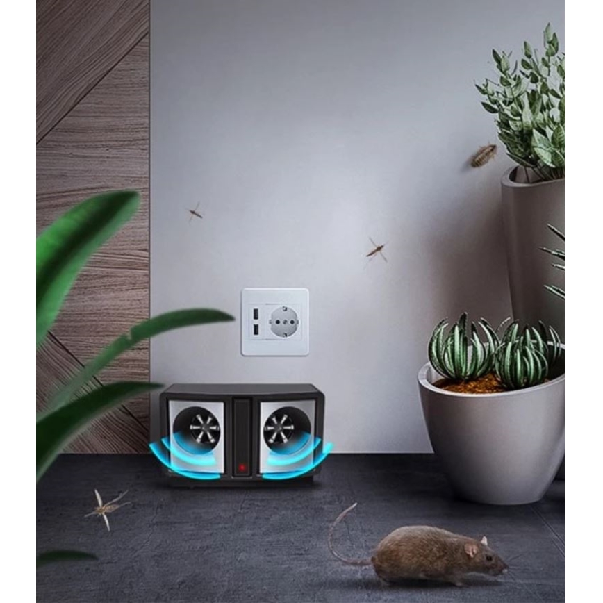 Odpuzovač kun a hlodavců 1,5W/230V