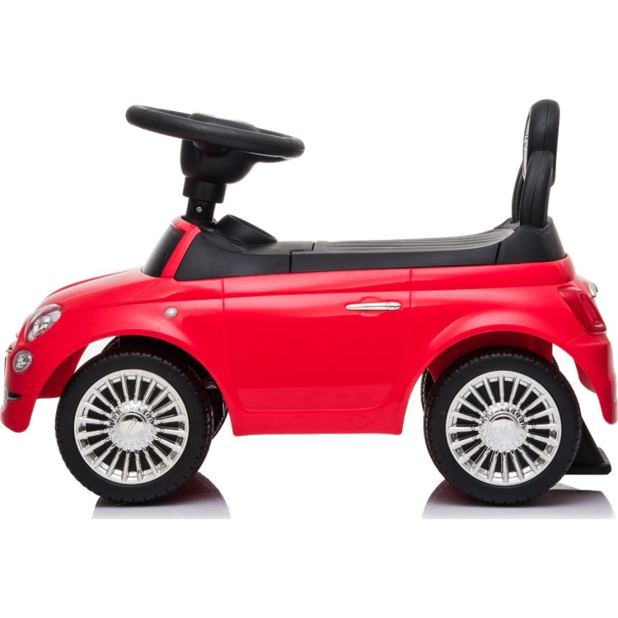 Odrážedlo Fiat 500 2xAA červená