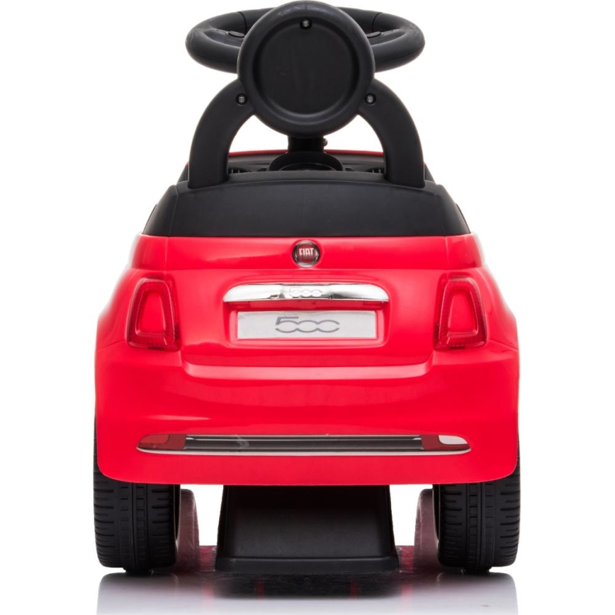 Odrážedlo Fiat 500 2xAA červená