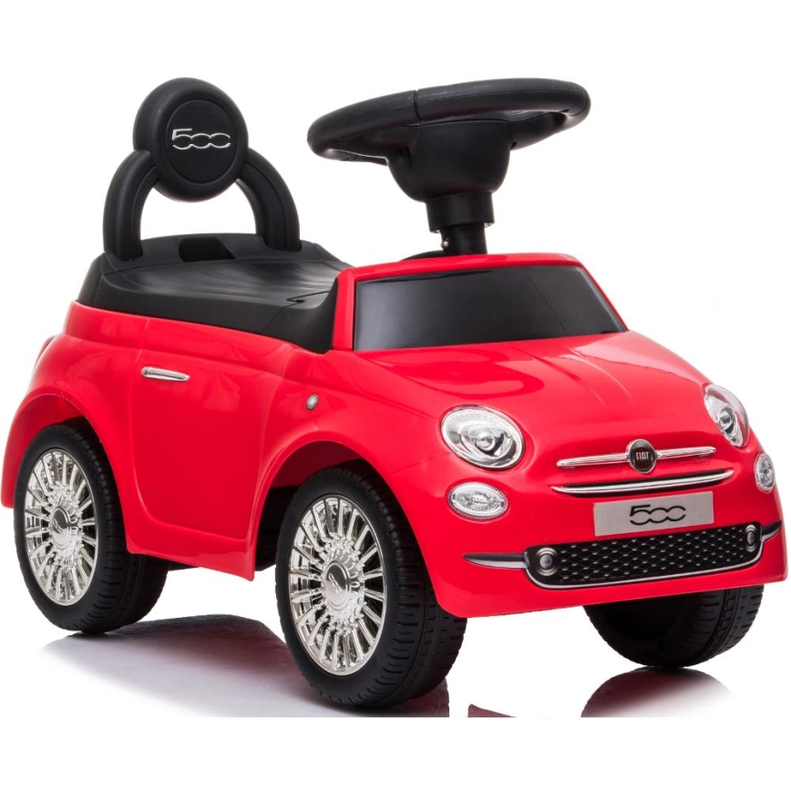 Odrážedlo Fiat 500 2xAA červená