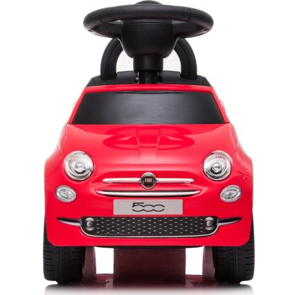 Odrážedlo Fiat 500 2xAA červená
