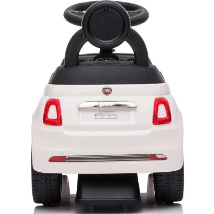 Odrážedlo Fiat 500 2xAA krémová