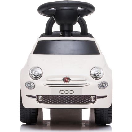 Odrážedlo Fiat 500 2xAA krémová