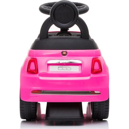 Odrážedlo Fiat 500 2xAA růžová