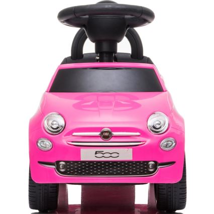 Odrážedlo Fiat 500 2xAA růžová