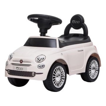 Odrážedlo Fiat 500 krémová