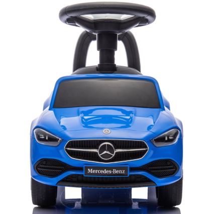Odrážedlo Mercedes C-Class 2xAA modrá