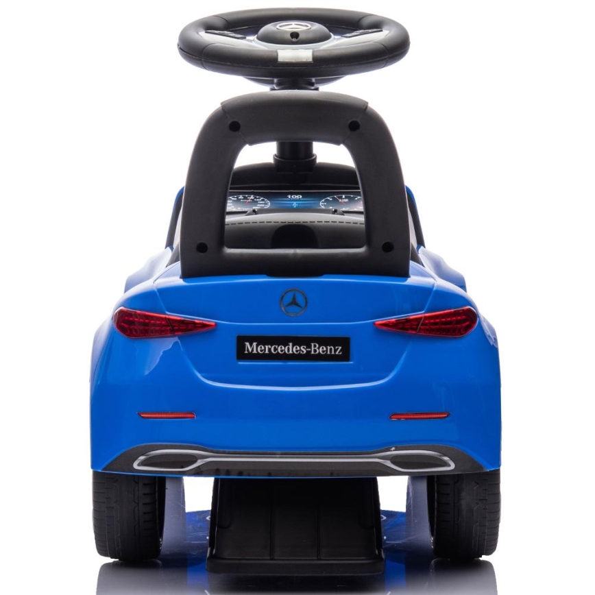 Odrážedlo Mercedes C-Class 2xAA modrá