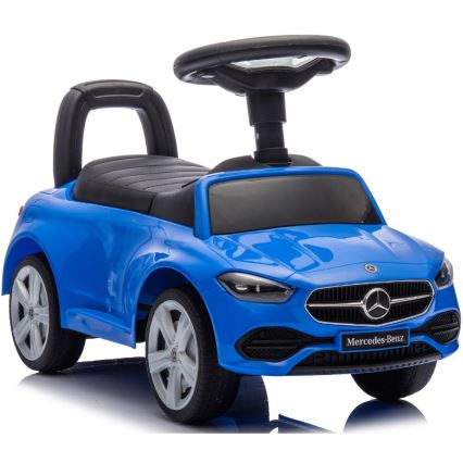 Odrážedlo Mercedes C-Class 2xAA modrá