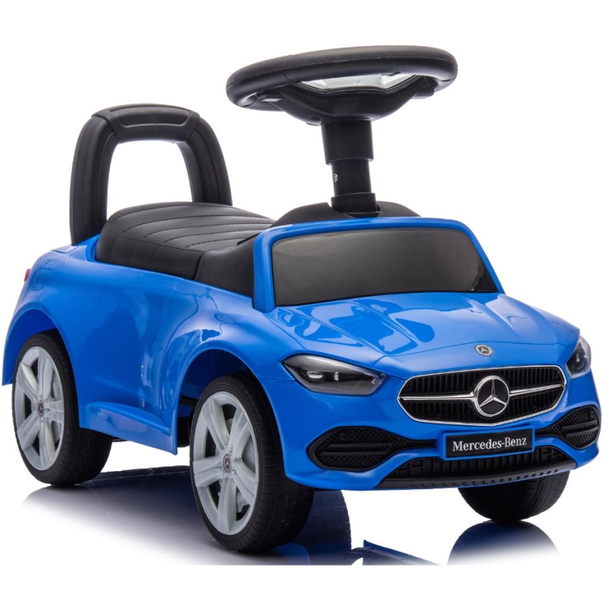 Odrážedlo Mercedes C-Class 2xAA modrá