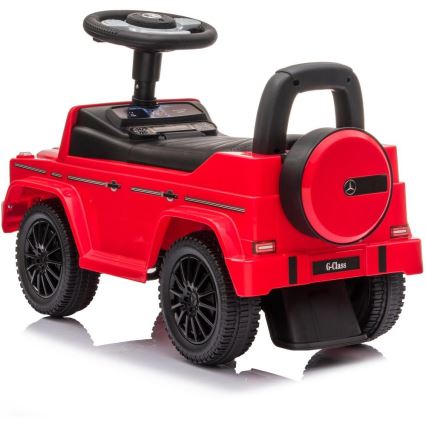 Odrážedlo Mercedes G350d 2xAA červená/černá
