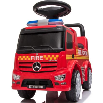 Odrážedlo Mercedes Hasiči červená