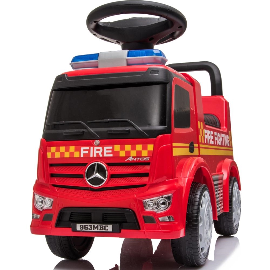 Odrážedlo Mercedes Hasiči červená