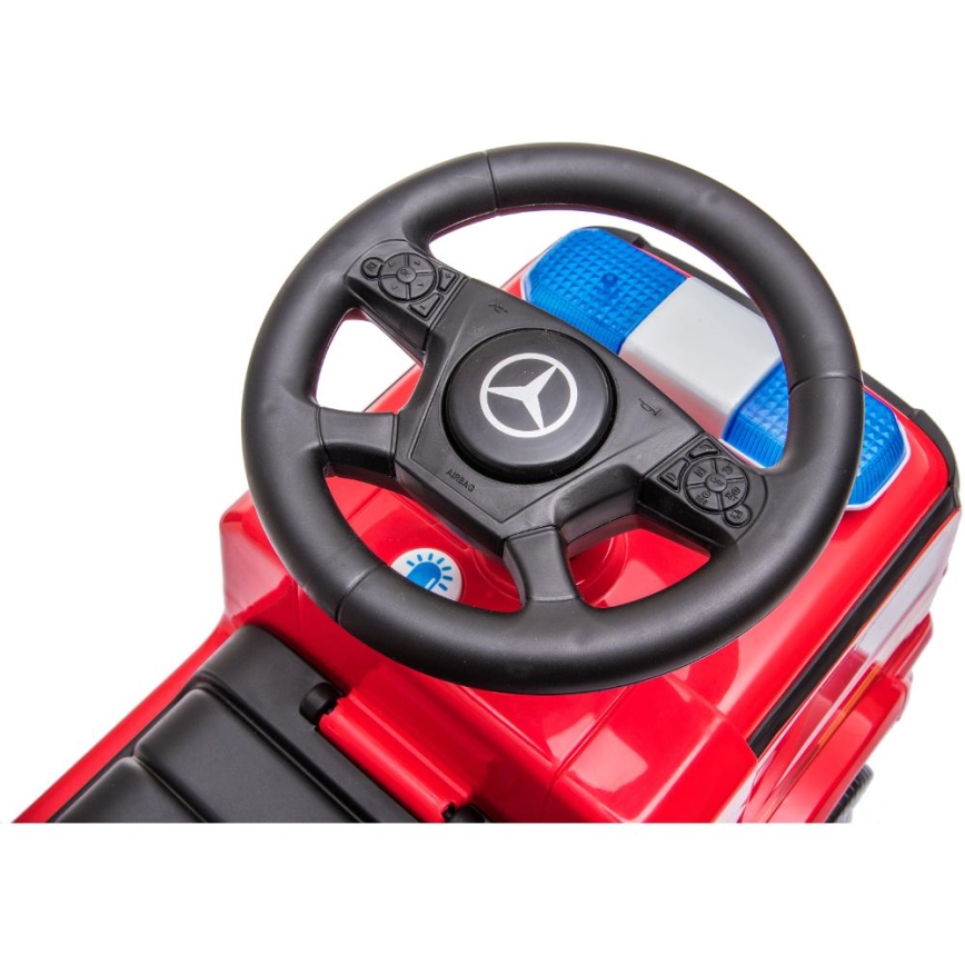 Odrážedlo Mercedes Hasiči červená