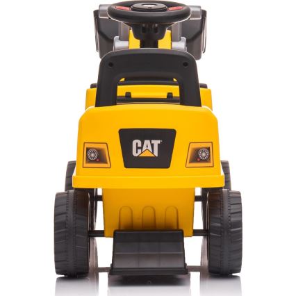 Odrážedlo nakladač CAT 2xAA žlutá/černá