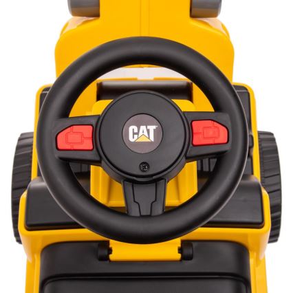 Odrážedlo nakladač CAT 2xAA žlutá/černá