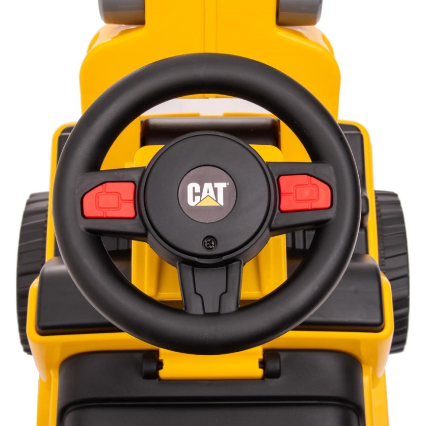 Odrážedlo nakladač CAT 2xAA žlutá/černá