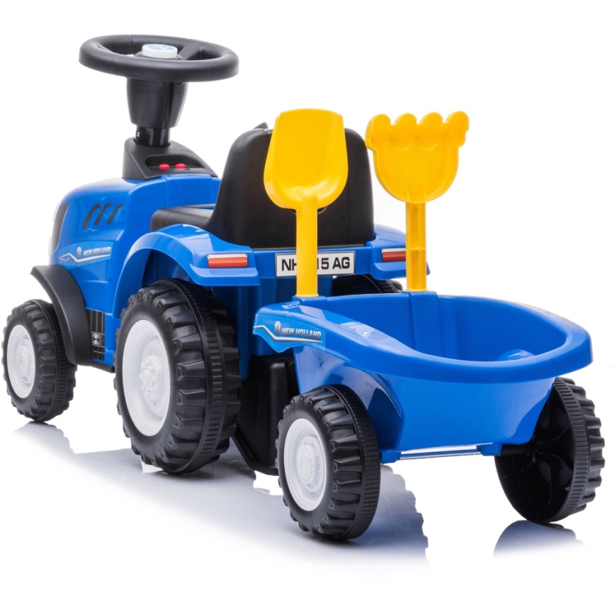 Odrážedlo NEW HOLLAND 2xAA modrá/černá