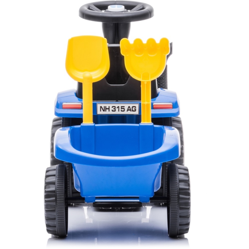 Odrážedlo NEW HOLLAND 2xAA modrá/černá