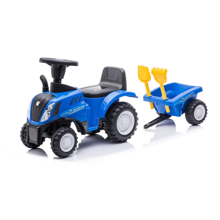 Odrážedlo NEW HOLLAND 2xAA modrá/černá