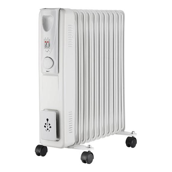 Olejový ohřívač s 11 žebry 1000/1500/2500W/230V