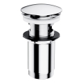OMNIRES A706CR - Umyvadlová výpusť CLICK-CLACK pr. 6,6 cm lesklý chrom