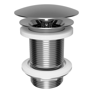 OMNIRES A82CR - Umyvadlová výpusť DRAIN pr. 7,2 cm lesklý chrom