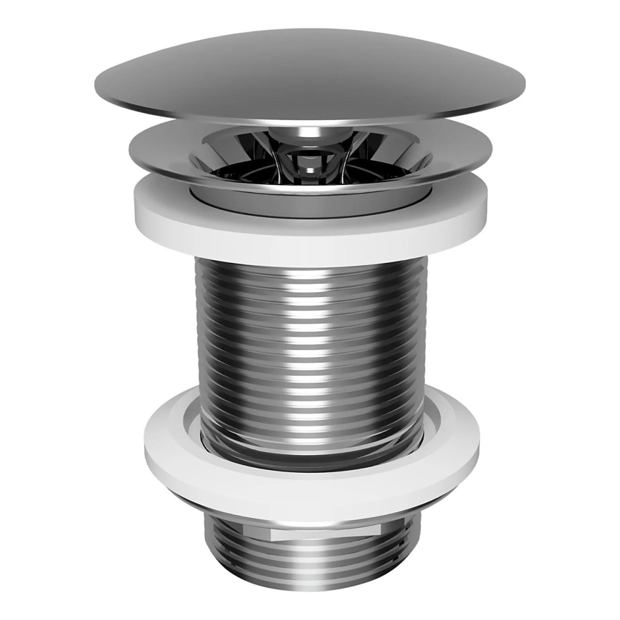 OMNIRES A82CR - Umyvadlová výpusť DRAIN pr. 7,2 cm lesklý chrom