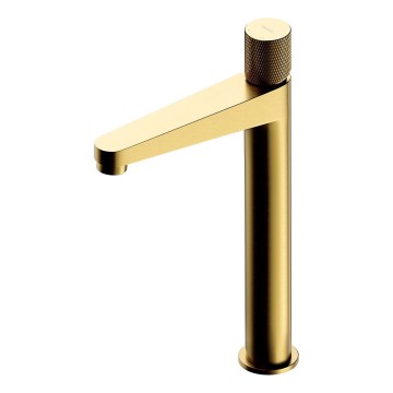 OMNIRES CT8012GLB - Umyvadlová baterie CONTOUR 31,2 cm broušená zlatá
