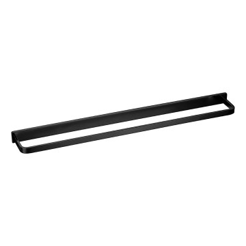 OMNIRES DA70216BL- Nástěnný věšák na ručníky DARLING 61 cm polomatná černá