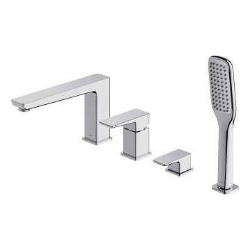 OMNIRES PM7432CR - Vanová baterie 4-otvorová PARMA lesklý chrom