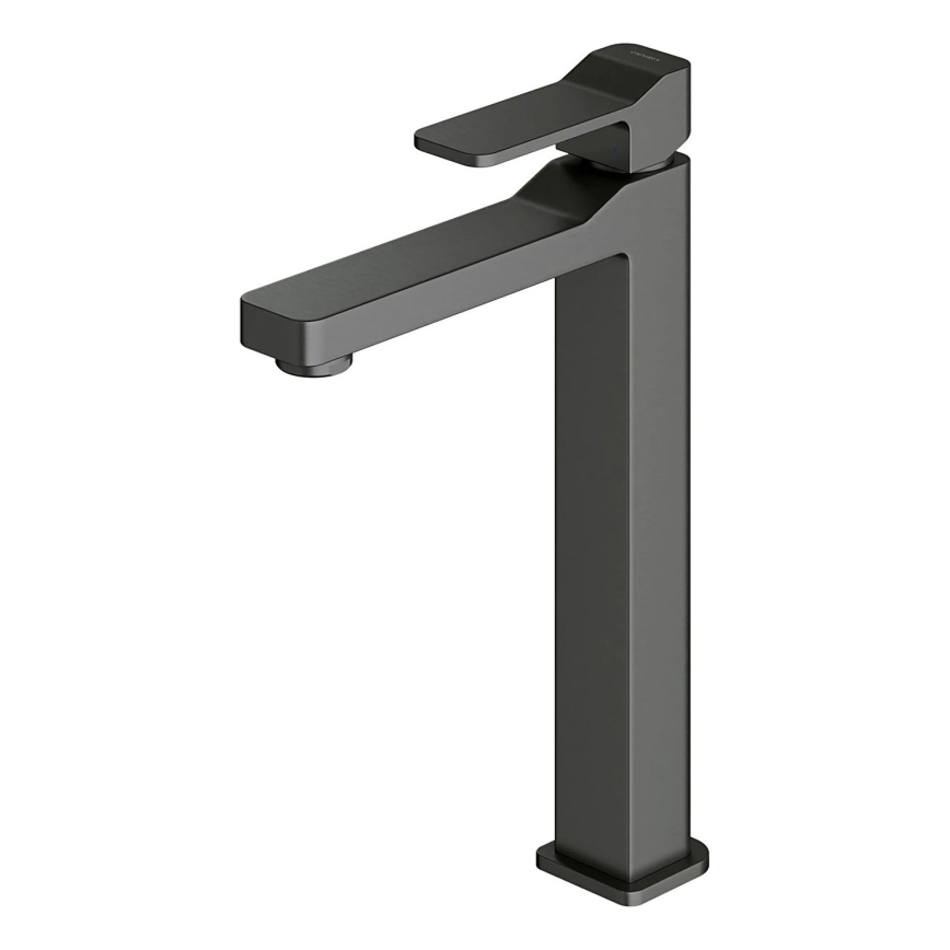 OMNIRES SL7712GR - Umyvadlová baterie SLIDE 27,8 cm kartáčovaný grafit