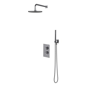 OMNIRES SYSCT11CR - Sprchová sada s termostatickou podomítkovou baterií CONTOUR lesklý chrom