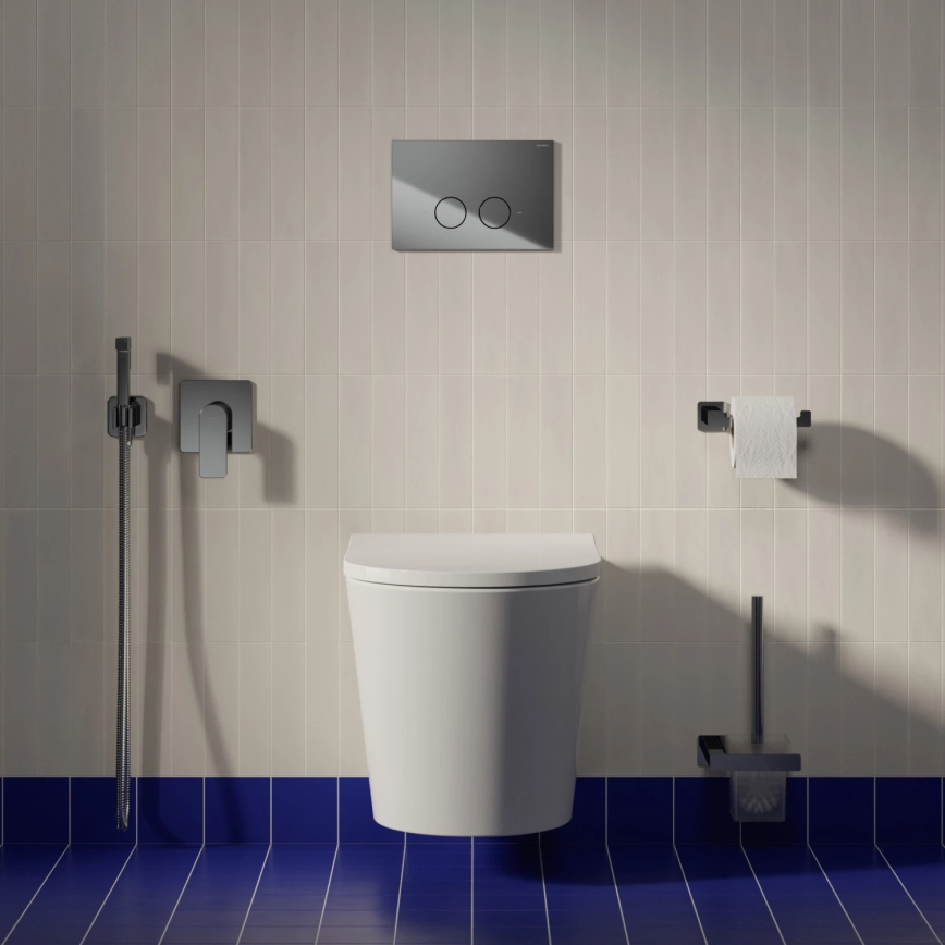 OMNIRES TAMPAMWBP - Závěsné WC s prkénkem SoftClose TAMPA keramika/lesklá bílá