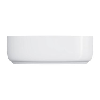 OMNIRES TULSA355BP - Umyvadlo na desku TULSA pr. 36 cm keramika/lesklá bílá