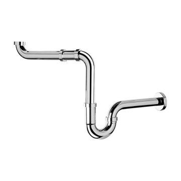 Omp tea - Umyvadlový sifon lesklý chrom